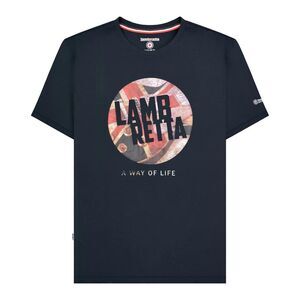 Lambretta Mens Union Jack T-Shirt / Navy